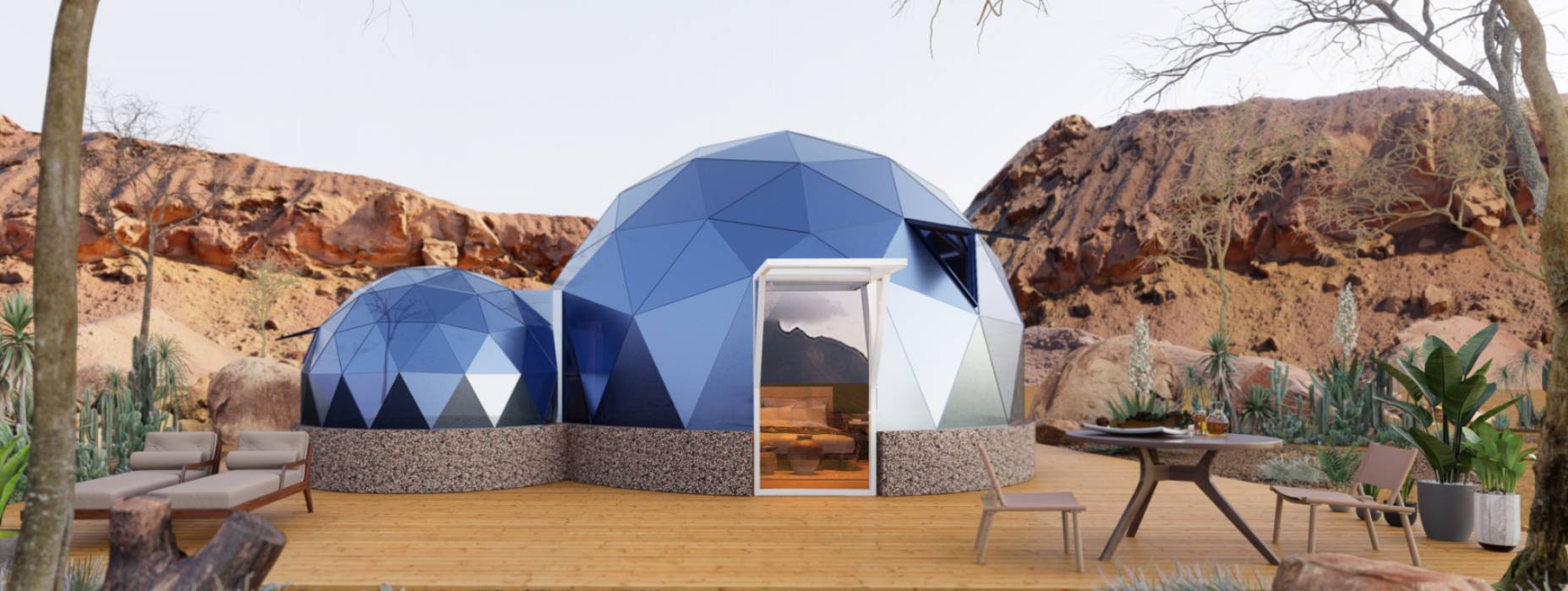 武安市球形智能光伏玻璃星空房